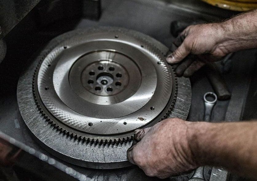 Flywheel machining